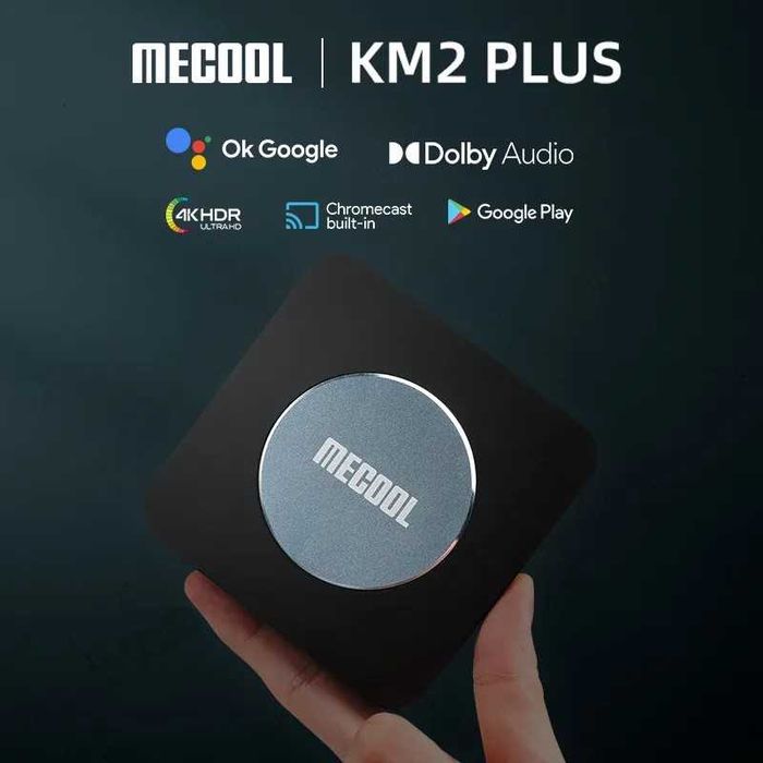 Google Certified Mecool KM2 plus TV box