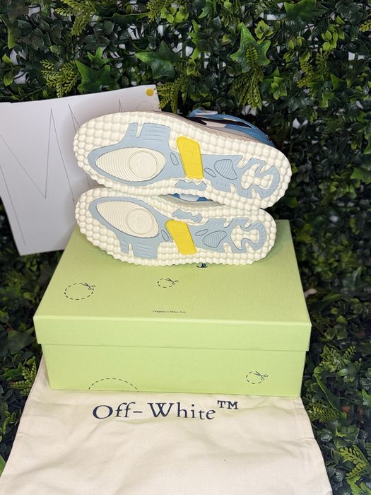 Adidasi/Sneakers Off-White SPONGE blue and white | dustbag | MM2