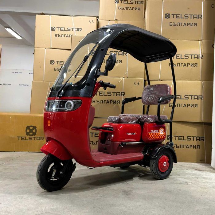 Триместна електрическа триколка TS 350-7 ROOF UNIVERSAL 2000W 25Ah