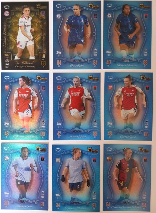 Футболни карти Мач атакс 24/25 и Екстра 24/25