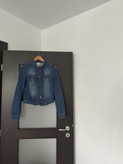 Geaca de blugi Mango marimea S-M