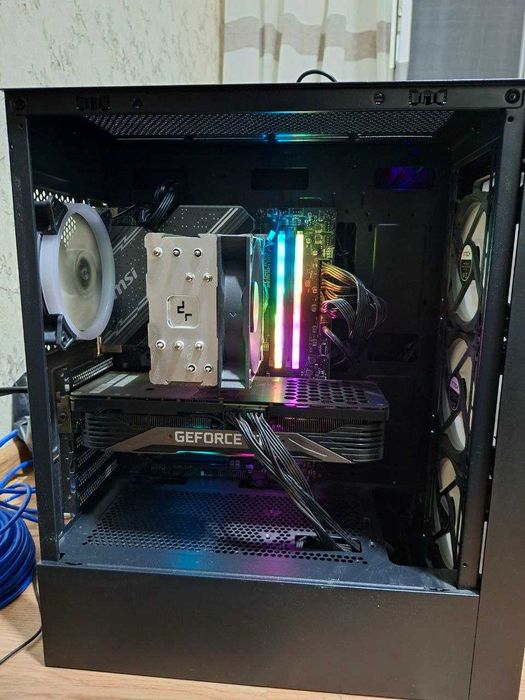 Игровой ПК i5-14600KF/RTX 3070Ti/32GB DDR5/2 Монитора 200Hz/Комплект