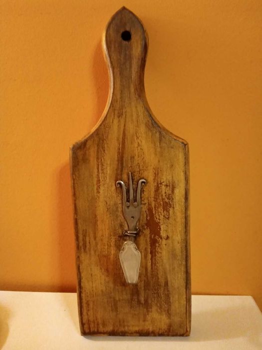 дървена арт закачалка Прованс