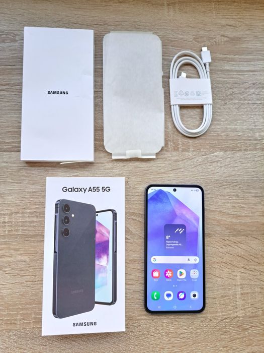 Samsung A55 CA NOU! 8/128GB Memorie