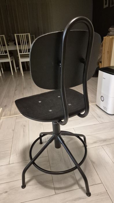 Scaune Ikea lemn+metal stil industrial