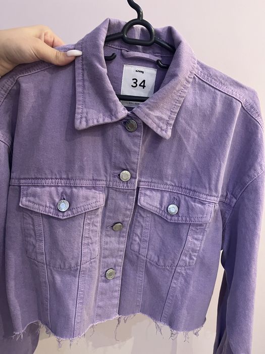 Дамско дънково яке