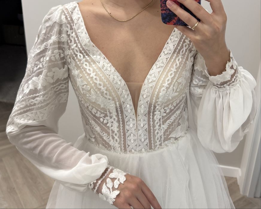 Свадебное платье б/у