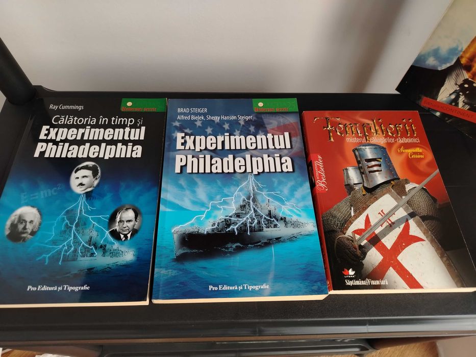 Pachet 2 cărți :Experimentul Philadelphia