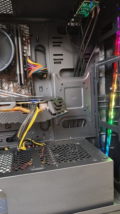 Pc gaming Rx 580 8gb/Ryzen 3 4100/16gb ram Gta V Fortnite Cs 2