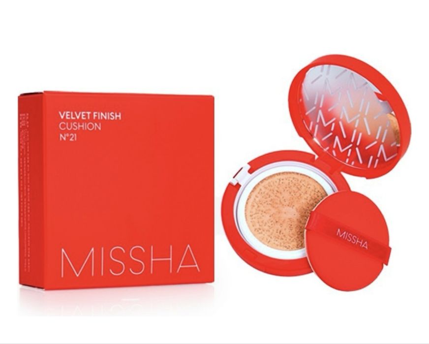 Тональный крем и кушоны