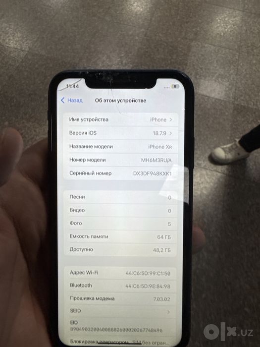 Iphone xr 64gb ortacha