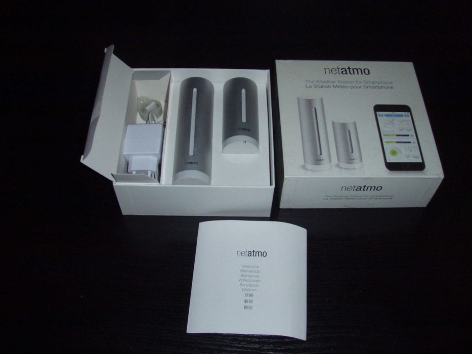 Statie meteo smart wireless Netatmo, noua