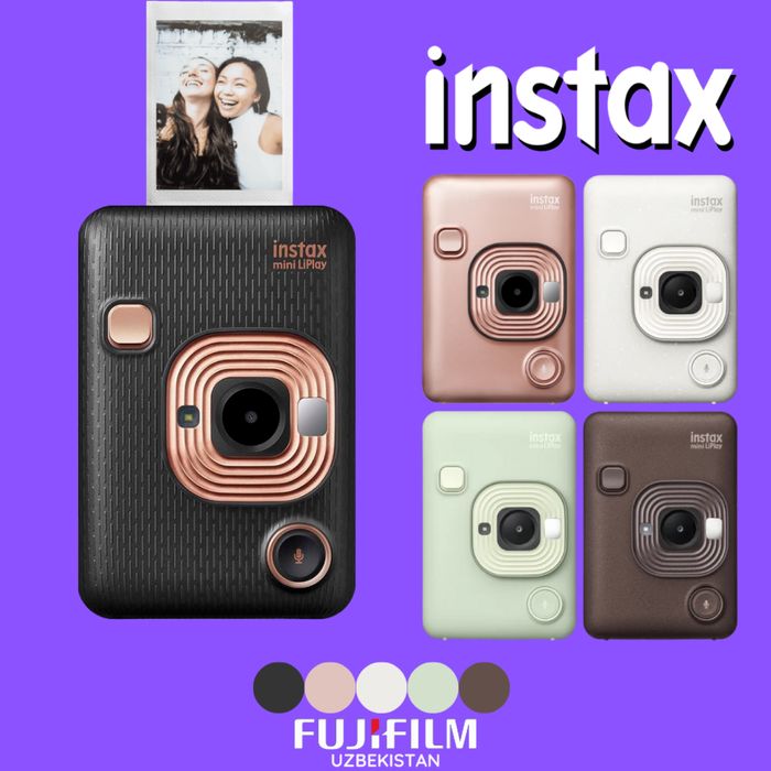 Instax Mini LiPlay — камера и принтер 2 в 1!
