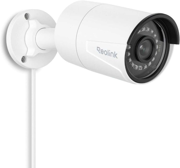 Camera de supraveghere exterioara Reolink 5MP PoE cu detectare miscare, camera IP, IP66, RLC-510A