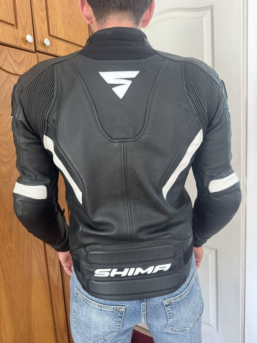 Geaca de piele moto Shima Chase marime L