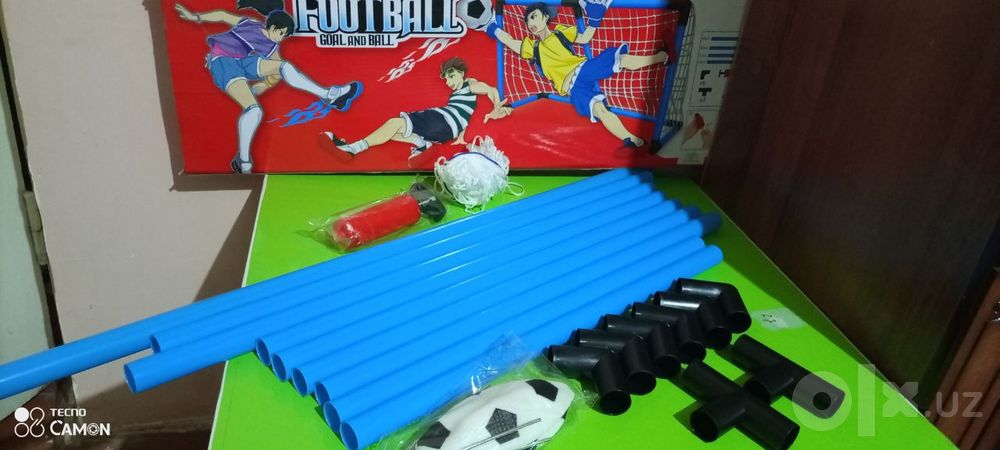 Futbol darvozasi o'yinchoq 125 sm × 75 sm. Футбольный ворота для детей