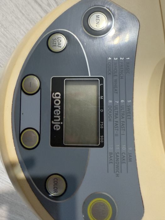 Masina de paine Gorenje