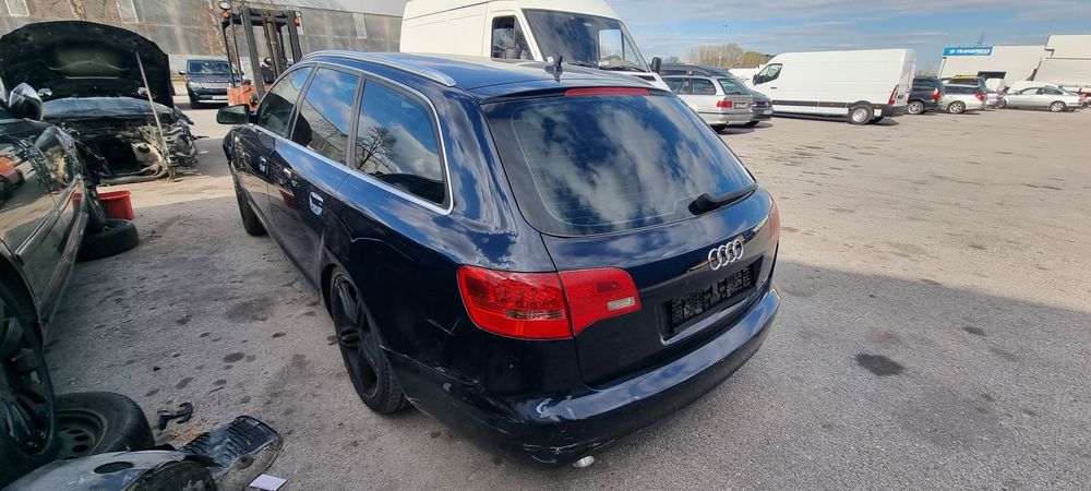 На части A6 4F 3.0TDI 224кс BMK въздушно бежов салон кожен Bose