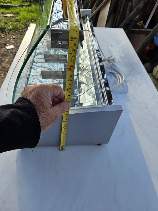 Топла Витрина настолна хоризонтална за Ядки 6 вида