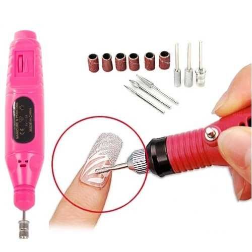 Електрическа пила за маникюр 7в1 за перфектно оформяне на нокти