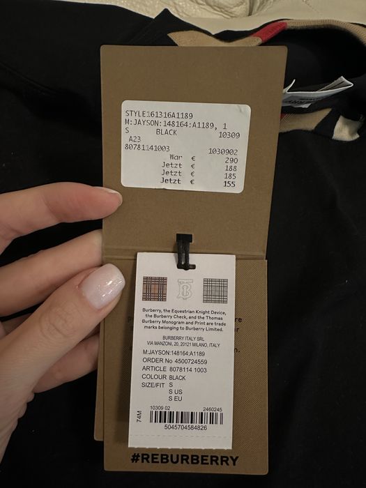 Burberry Тениска