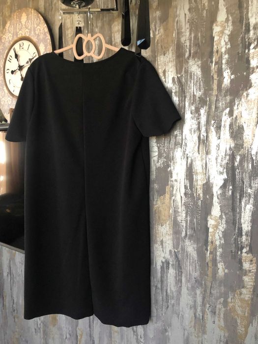 Rochie noua ZARA cu imprimeu broderie leopard, marime L