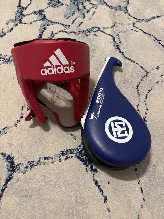 Продам Лапу и Боксерский шлем