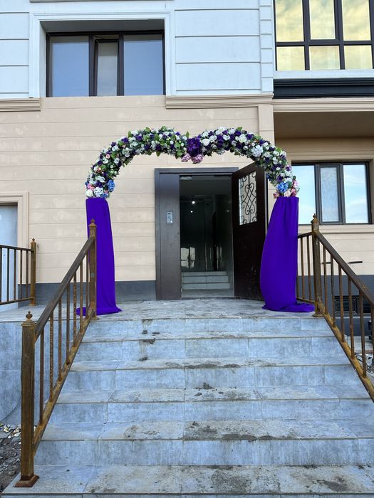 Оформление двора