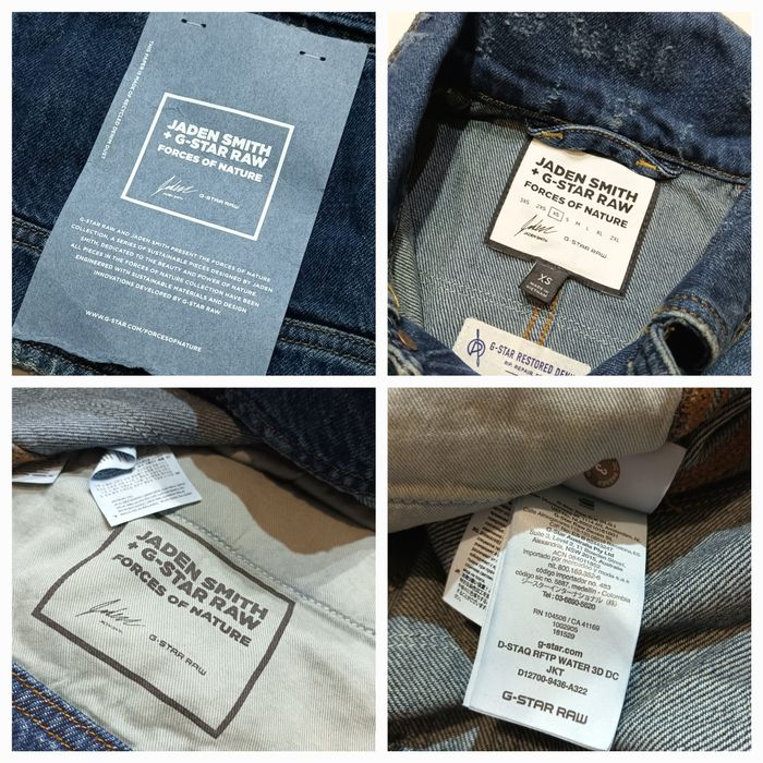 Ново G-STAR RAW X Jaden Smith D-STAQ 3D D Размер S UNISEX