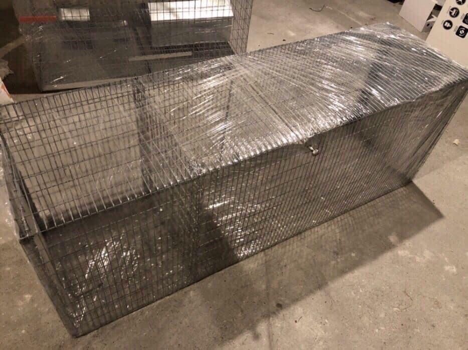 Capcana vulpi cu momeala vie și cu doua intrari -140/40/50 cm