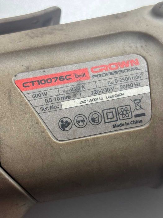 Дрель Crown CT10076C  (Байтерек) лот 14132