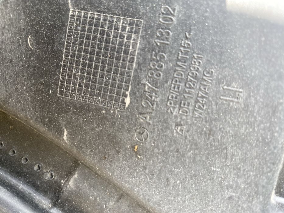 Броня предна за мерцедес b-klass W247 AMG