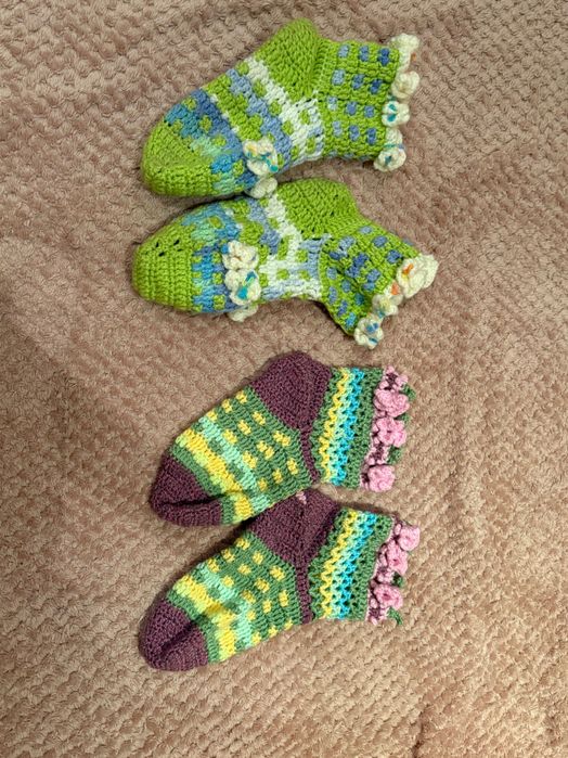 Ръчно изплетени терлици