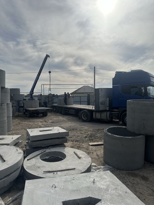 Бетонные кольца всех размеров