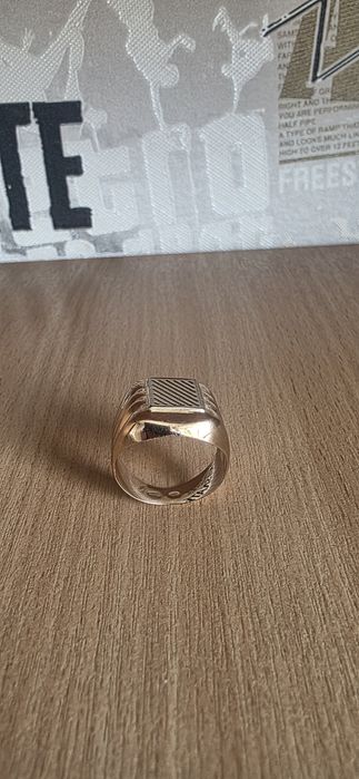 Кольцо Печатка золото