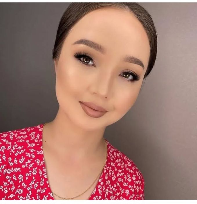 Макияж + укладка =7000тг