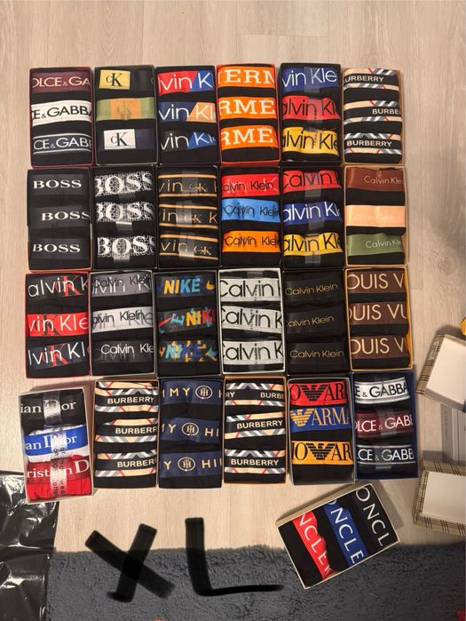 Set 3 perechi boxeri - 95% bumbac