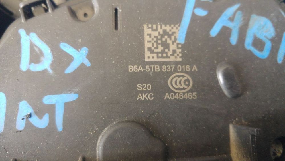 broasca usa dreapta fata skoda fabia 3 5tb837016a