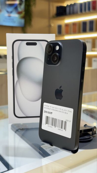 iPhone 15 128GB/100%/ в рассрочку 12 мес