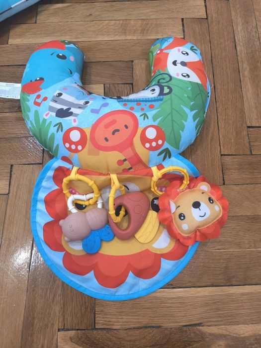 Бебешка възглавничка за игра с играчки