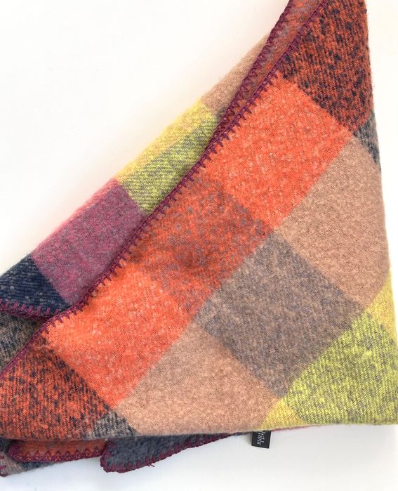 Цветен кариран мек шал Multiblu