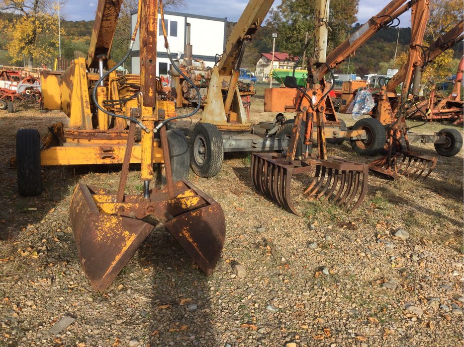 Graifer incarcator de gunoi