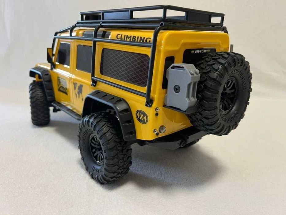 Огромен 47см 1:10 RC Land Rover Defender 110 Хоби Модел Джип Бъги 4x4