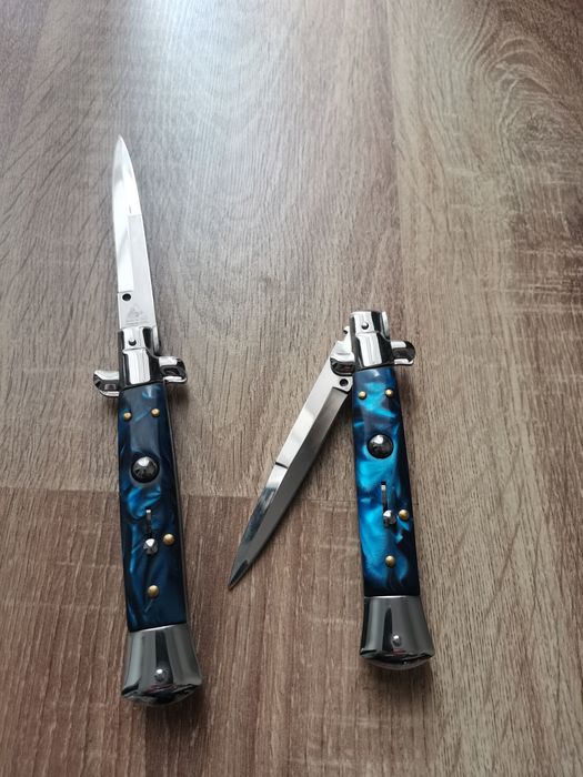 Briceag cu buton stileto, cuțit Italian Stileto 24cm