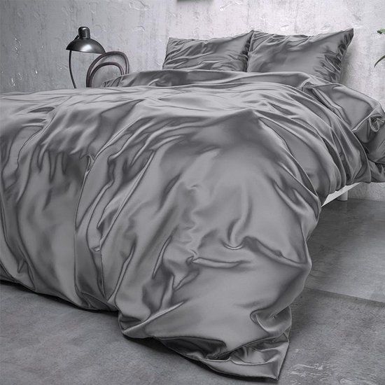 Set husa pilota Skincare 240x220 cm si 2 fete de perne, satin 100%