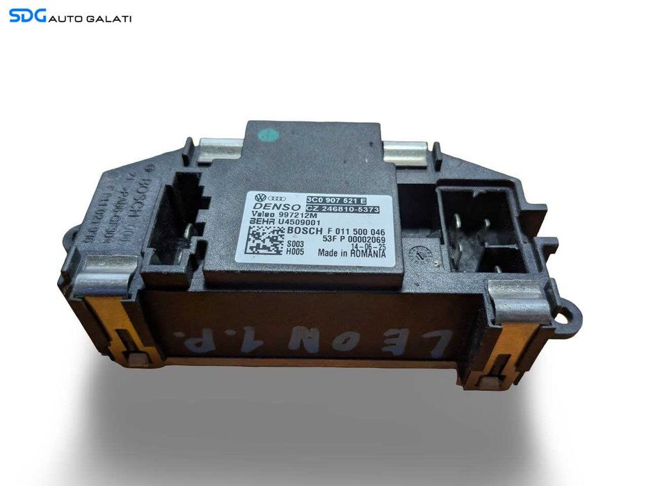 Releu Rezistenta Motoras Aeroterma Volkswagen Passat B6 2005 - 2010 Cod 3C0907521E 997212M 246810-5373 [L9055]