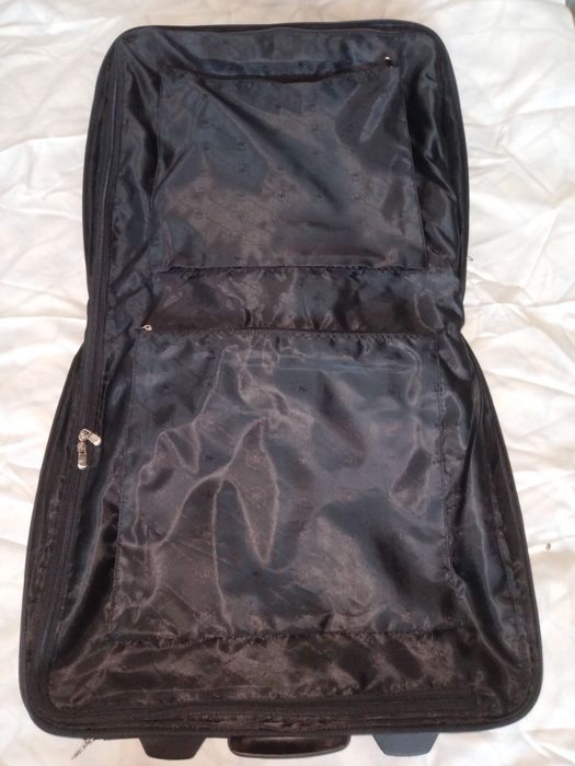 Кожаная сумка-чемодан