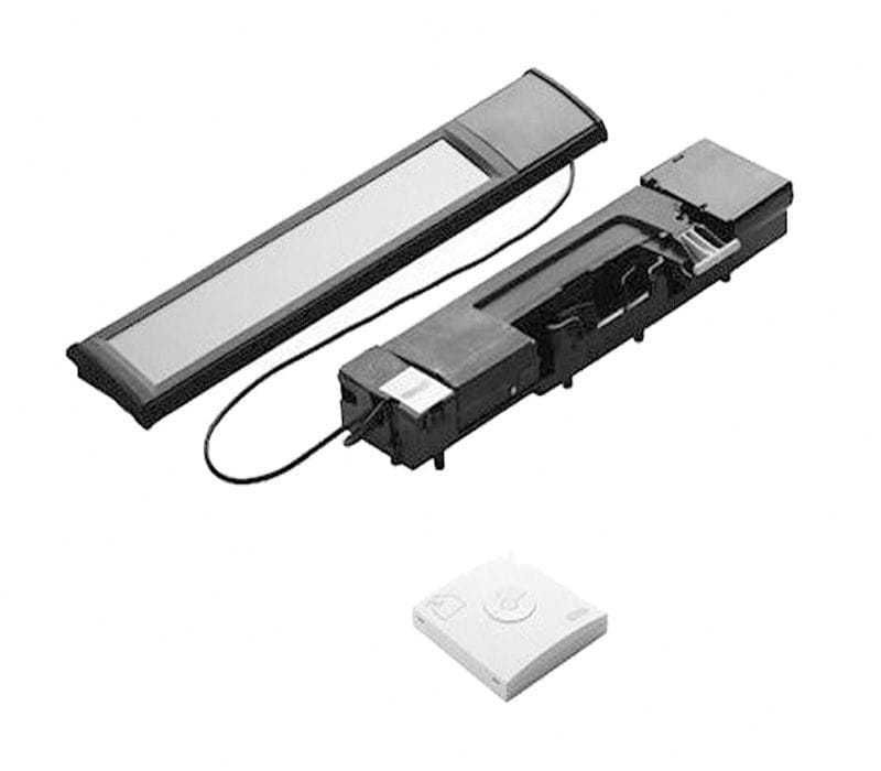 Motor solar VELUX KSX 100K pentru ferestre de mansardă VELUX cu deschidere în partea de sus cu clapetă