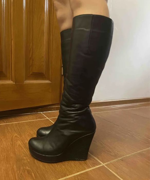 Сапоги зимние натуралка !