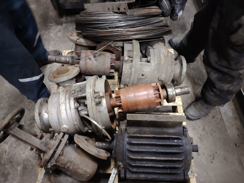 Насос, задвижки